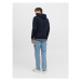 Jack&Jones Mikina Bradley 12249340 Tmavomodrá Relaxed Fit