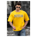 Madmext Yellow Men's T-Shirt 4957