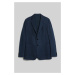 SAKO GANT SLIM JERSEY BLAZER MARINE