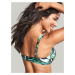 Dámska plavková podprsenka SW1642 Bali Full Cup Bikini Green with Leaves - Panache