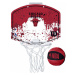 Wilson NBA MINI HOOP BULLS Mini basketbalový kôš, červená, veľkosť