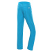 Alpine Pro Smooto Detské softshellové nohavice KPAA288 neon atomic blue