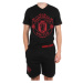 Manchester United pánske pyžamo Short Crest black