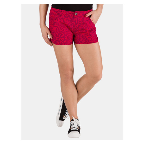 SAM73 Red women's patterned shorts SAM 73 - Women