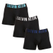 3PACK pánske boxerky Calvin Klein čierne (NB3609A-LXT)