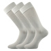 Ponožky LONKA Diplomat light grey 3 páry 100636
