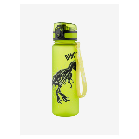 Zelená tritánová fľaša na pitie dinosaurs, 500 ml Baagl