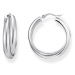 Thomas Sabo CR738-001-21 Bold - Silver Hoop Earrings 27,0 mm Intertwined design