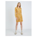 Yellow patterned shirt dress VERO MODA Vibe