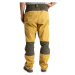 ADVENTER & FISHING FUNCTIONAL OUTDOOR PANTS Pánske impregnované nohavice, žltá, veľkosť