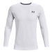 Under Armour HG ARMOUR FITTED LS Pánske tričko s dlhým rukávom, biela, veľkosť