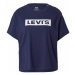 LEVI'S ® Tričko 'Graphic Varsity Tee'  tmavomodrá / biela