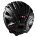 Alpina Sports HAGA LED Cyklistická prilba, čierna, veľkosť