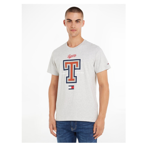Light grey Men's T-Shirt Tommy Jeans Modern Sport - Men Tommy Hilfiger
