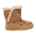 Detské členkové zimné topánky MOON BOOT CRIB SUEDE, 001 whisky