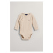 BODY GANT SOLID LS BODY LIGHT BEIGE MELANGE