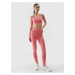 Women's 4F Sports Leggings - Coral