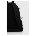 Ruksak Armani Exchange pánsky, čierna farba, veľký, s potlačou