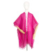 Art of Polo Poncho sz23181-5 Fuchsia