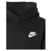 Nike Sportswear Mikina 'Club'  čierna / biela