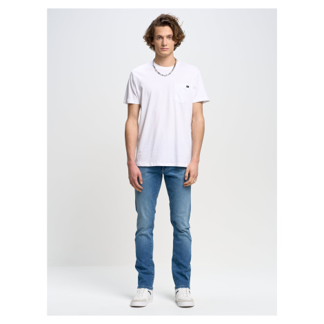 Big Star Man's T-shirt_ss T-shirt 152076 Cream-101