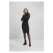 Women's Lace Dress with Turtle Neck Black