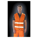 Result Unisex bezpečnostná reflexná vesta R200X Fluorescent Orange