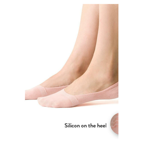 Dámske bavlnené ponožky so silikónom 058 Steven