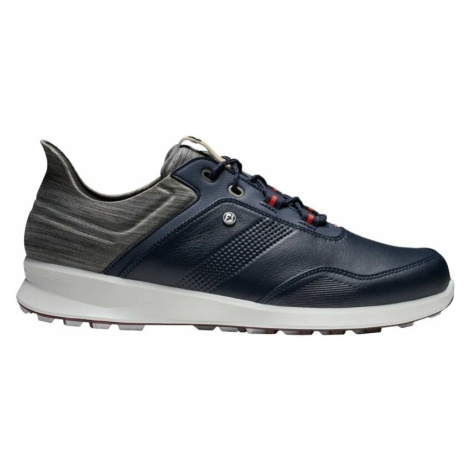 Footjoy Stratos Mens Golf Shoes Navy/Grey/Beige