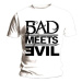 Eminem tričko Bad Meets Evil Biela