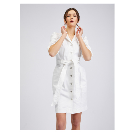 Košeľové šaty pre ženy ORSAY - biela