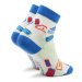 Adidas Súprava 3 párov vysokých detských ponožiek Mickey Mouse Crew Socks 3 Pairs IB6776 Farebná