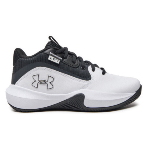 Under Armour Basketbalové topánky Grade School UA Lockdown 7 3028513 Biela