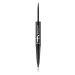 flormar Extreme Tattoo Duo Liner linka na oči 2 v 1 odtieň 001 Black 2.66 g