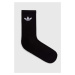 Ponožky adidas Originals 6-pak čierna farba, IJ5618