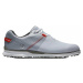 Footjoy Pro SL Sport White/Grey/Orange Pánske golfové topánky