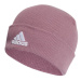 Dámska zimná čiapka ADIDAS LOGO BEANIE CUF WONORC WHITE