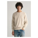 MIKINA GANT SUNFADED C-NECK SWEAT SILKY BEIGE