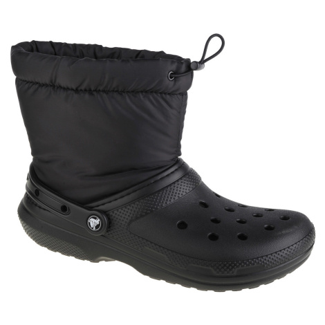 Crocs  Classic Lined Neo Puff Boot  Obuv do snehu Čierna