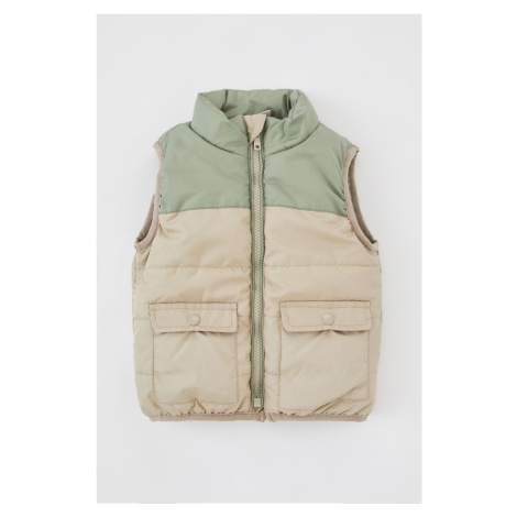 DEFACTO Baby Boy High Neck Puffer Vest