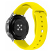 4wrist Silikonový řemínek pro Samsung Galaxy Watch - Yellow mm