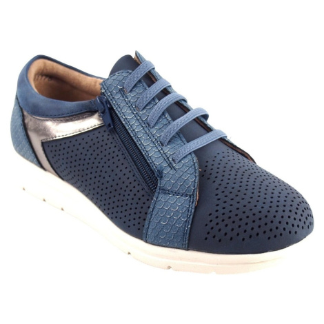 Amarpies  Dámske topánky  21175 ajh modré  Univerzálna športová obuv Modrá