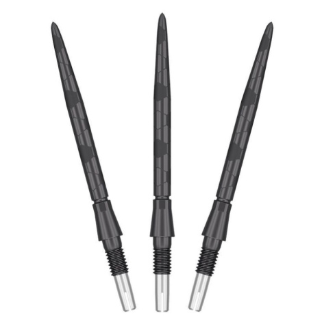 Kovové hroty Target Swiss Storm Onyx čierne, 30mm - 3ks