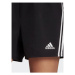 Adidas Športové kraťasy TRAINICONS 3-Stripes Woven Shorts HG1895 Čierna Regular Fit