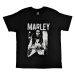 Bob Marley Tričko Black & White Unisex Black