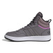 Dámske členkové zimné topánky ADIDAS Hoops 3.0 Mid WTR tracy grey tracy grey wonder red