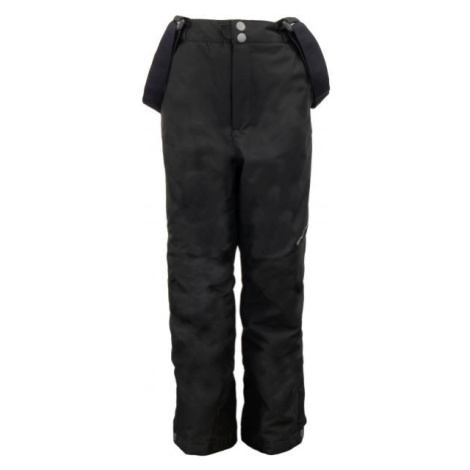 ALPINE PRO MEGGO Detské lyžiarske nohavice, čierna, veľkosť