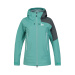 Women's hardshell jacket Hannah ADELAIDE wasabi/asphalt