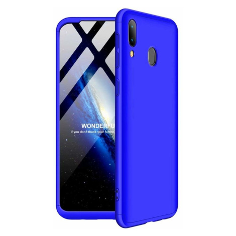 GKK Samsung Galaxy A40 Ochranné puzdro GKK 360 Predný a zadný kryt celého mobilu KP10414 modrá