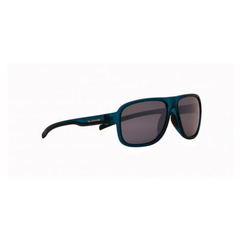 BLIZZARD-Sun glasses POLSF705140, rubber trans. dark blue, Modrá